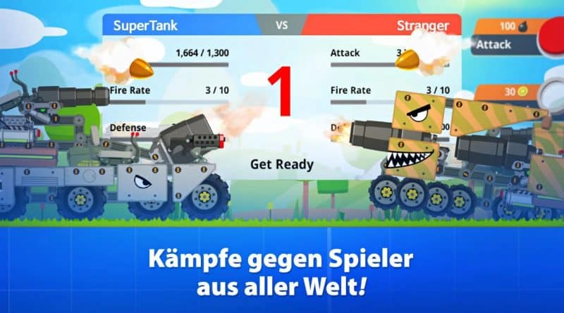 Sucht in Super Tank Rumble den besten Kommandanten Super Tank Rumble