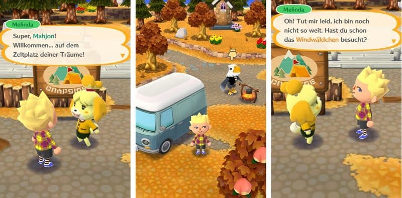 Animal Animal Crossing Pocket Camp hat ein Update erhalten Animal Crossing Pocket Camp