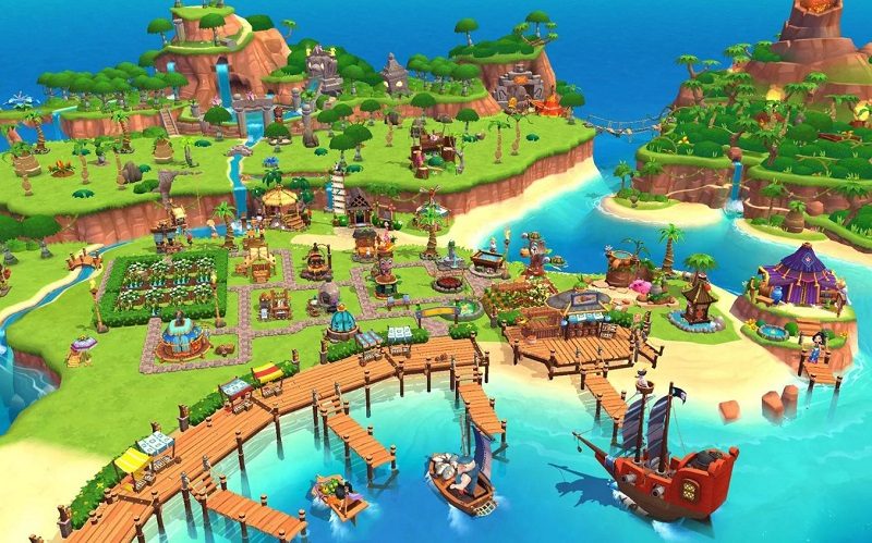 Paradise Bay von King ist wie Hay Day und hat leider kein Ziel