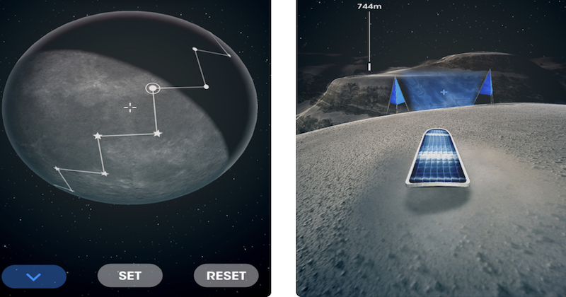 Moon Surfing iPhone-App