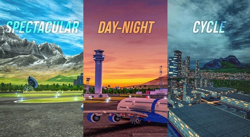 Ein sehr realistischer Flugsimulator: Flight Sim 2018 Flight Sim 2018