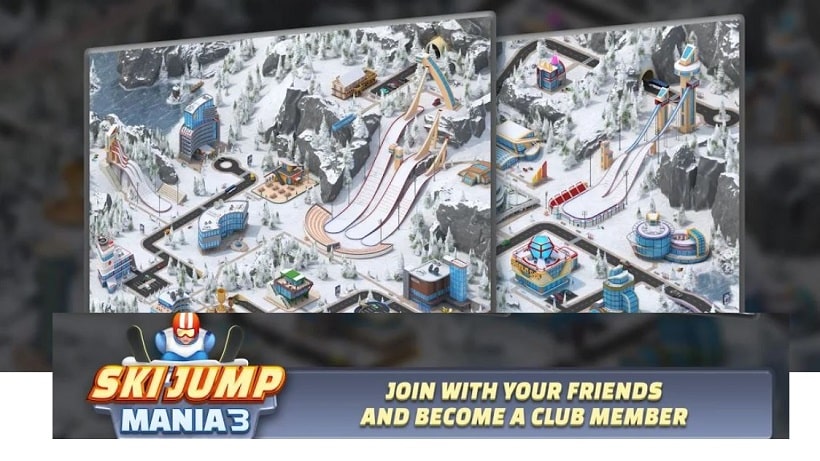 Ski Jump Mania 3 eignet sich für echte Skihasen