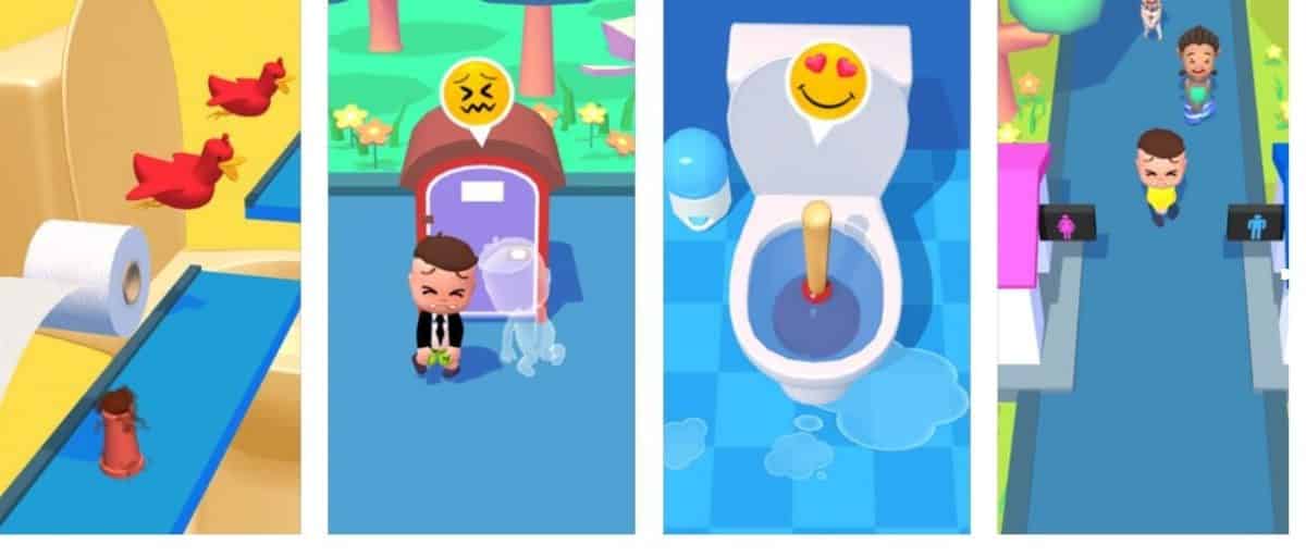 Toilet Games 3D gibt es für iOS und Android