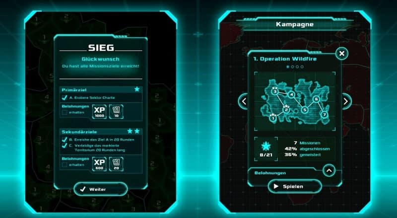 Risky Wars ist ein gutes Strategiespiel à la Risiko 2 Risky Wars bietet euch verschiedene Missionen