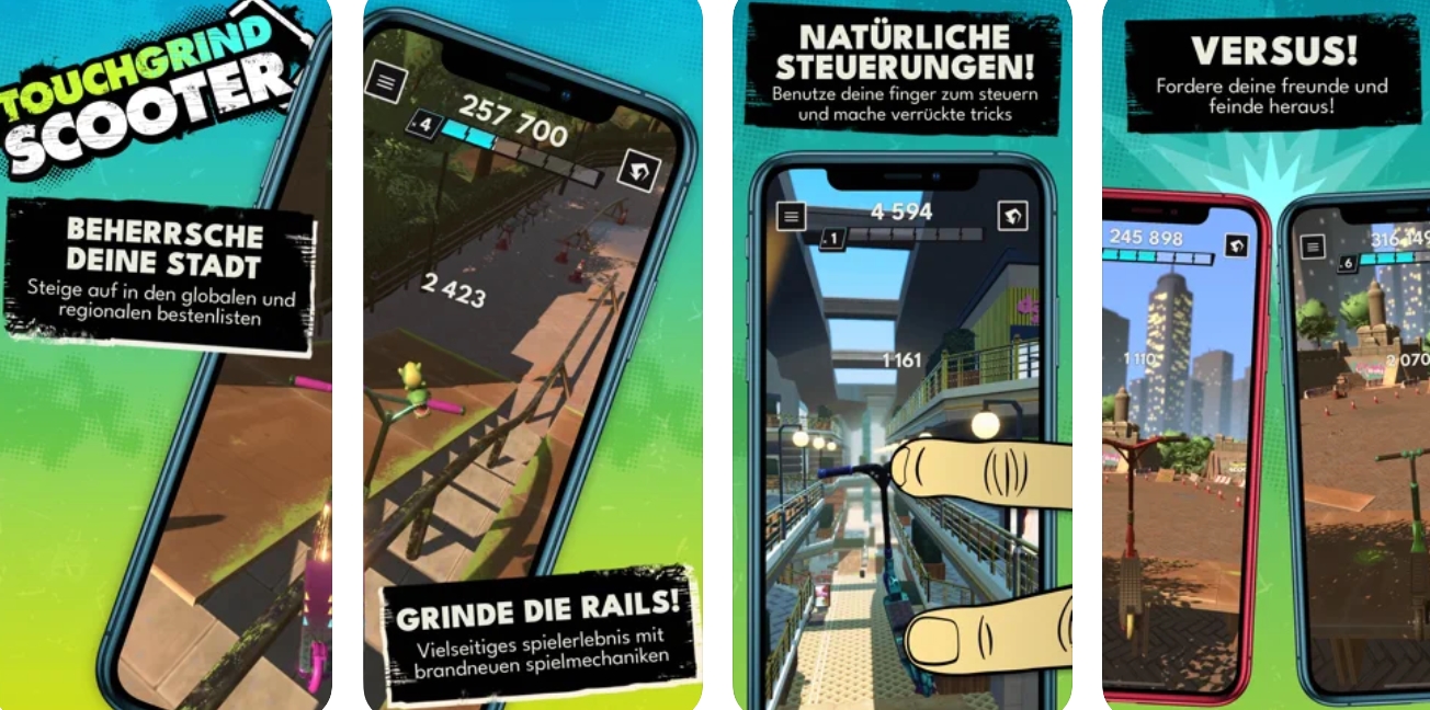 Touchgrind Scooter kostenlos spielen hier gibt es 9 Tipps!