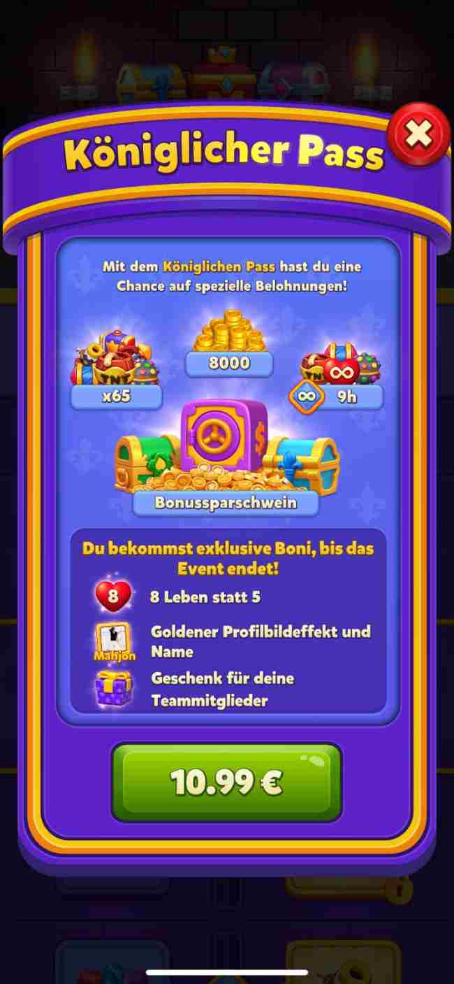 Royal Match ist ein königliches Spiel mit über 3200 Levels