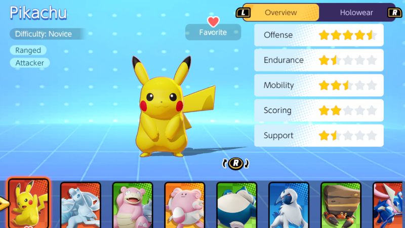 Pokémon UNITE: Mit den Attacken Electro Ball und Thunderbolt kann Pickachu die Gegner ordentlich elektrisieren und hohen Schaden verursachen