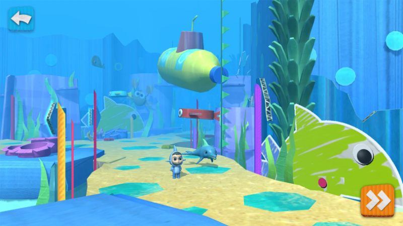 In Applaydu Spiele für Familien kann auch die Unterwasserwelt erobert werden