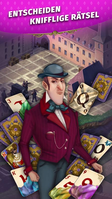 Solitaire Verzauberte Deck bietet euch über 1000 Levels Solitaire Verzauberte Deck lässt euch detektivisch agieren