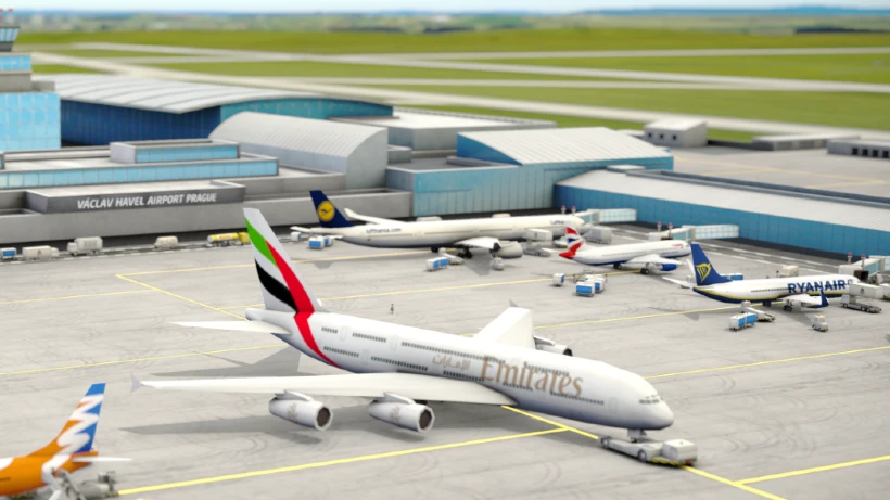 World of Airports ist ein realistisches 3D-Strategiespiel
