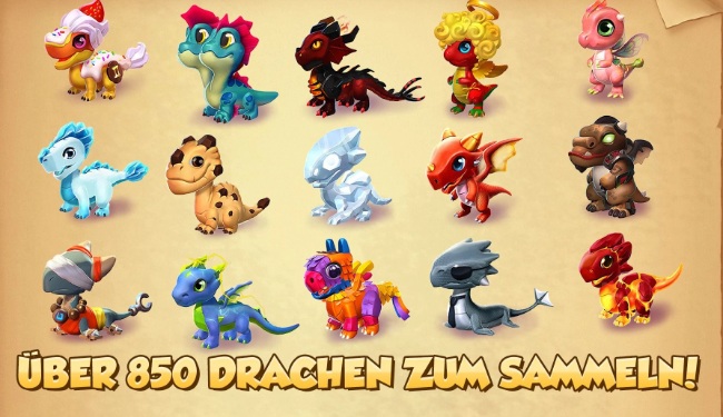 Dragon Mania Legends bietet euch unendlich viele Drachen