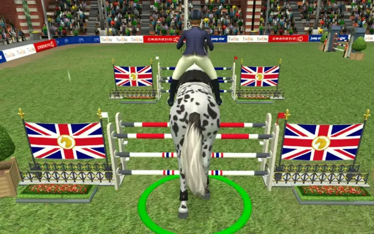 Baut eine eigene Strecke in HorseWorld Springreiten