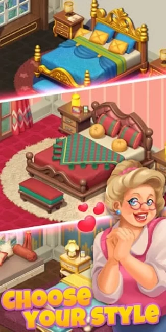 Candy Manor: Sucht euch ein Bett aus, das euch gefällt