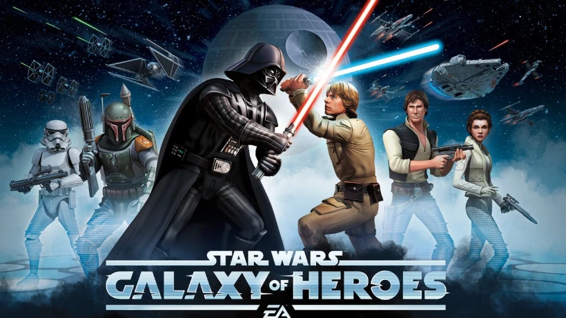 Kostenlose Spiele-Apps - das sind Bilder zum Spiel Star Wars Galaxy of Heroes