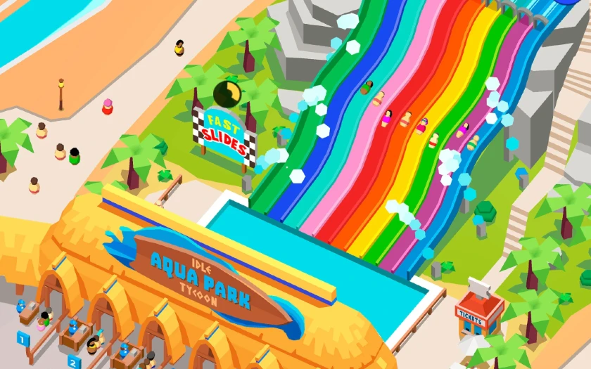 Idle Theme Park Tycoon könnt ihr hier kostenlos laden