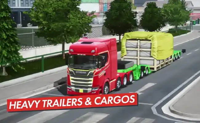 Truckers of Europe 3 - so einen Riescargo könnt ihr ebenfalls fahren