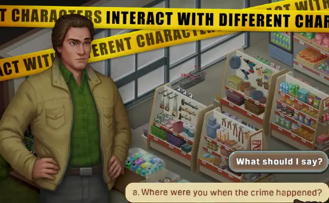 Merge Detective Mystery Story - Irgendwann im Spiel kann man angeblich auch die Story ändern