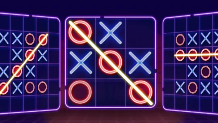 Tic Tac Toe Glow