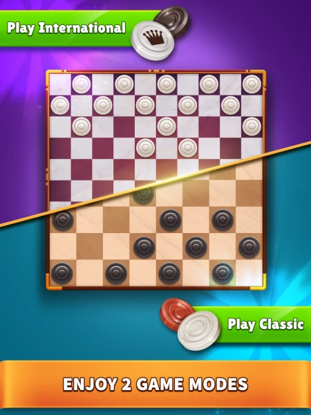Checkers Clash ist grafisch gut gelungen