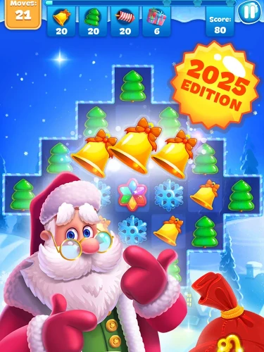 Es gibt in Christmas Sweeper jetzt auch eine 2025er-Version