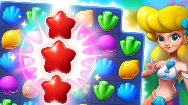 So spielt ihr das tierische Match 3-Spiel Ozean Match