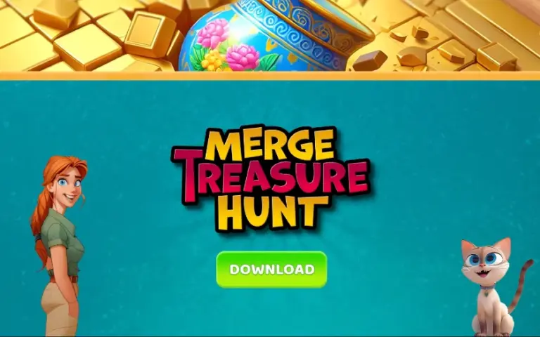 Im Match 3-Spiel Merge Treasure Hunt bereist ihr die ganze Welt