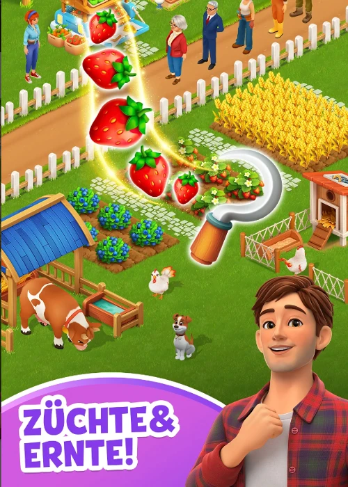 Screenshot aus dem Spiel Fiona's Farm