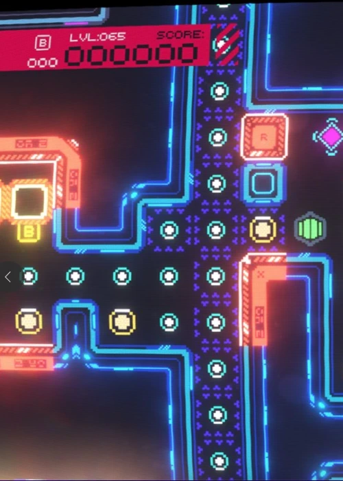 Cyber Protocol ist ein Arcade-Puzzelspiel mit einem starken, dynamischen Gameplay