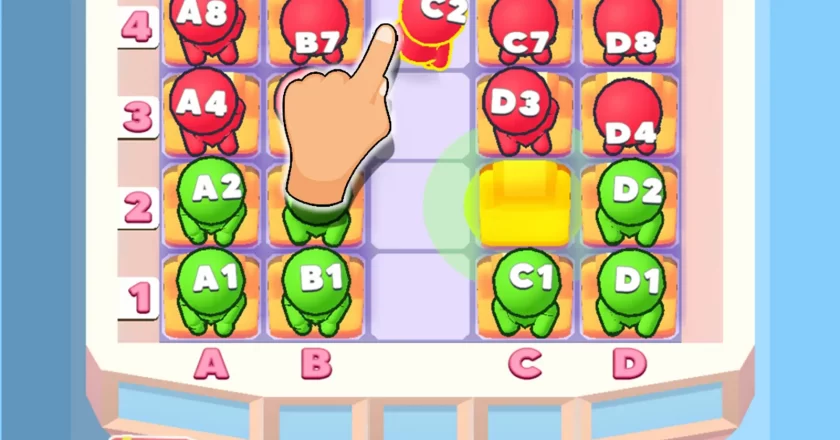 Seat Jam 3D ist ein niedliches Verschiebespielchen