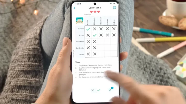 7 Tipps zum Logik-Spiel Gehirntraining, das Krimis und Blockudokus vereint