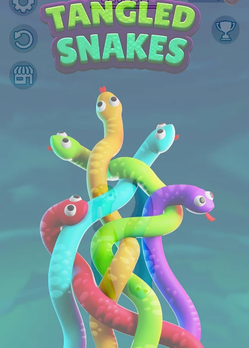 Eigentlich sieht das Werbebild ansprechend aus, aber Tangled Snakes ist nicht genießbar