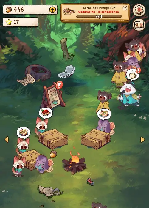 Campfire Cat Café ist ein knallbunter Sim-Spaß