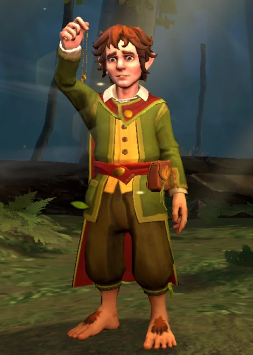 
Das ist Frodo Beutlin - als Kind träumte Frodo von der Welt fern vom Auenland
