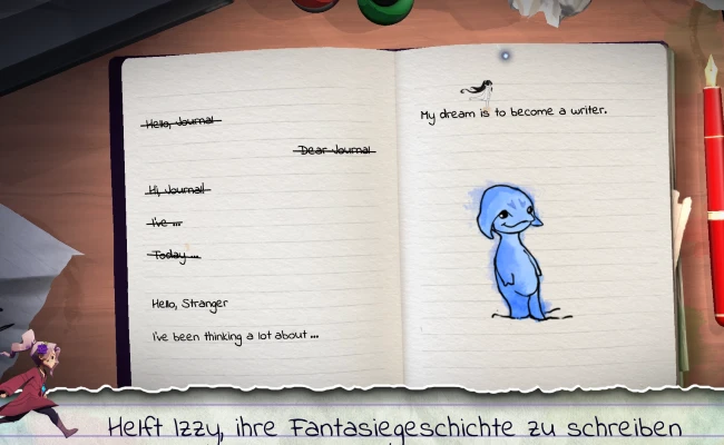 Lost Words Beyond the Page: So schaut Lizzys Tagebuch aus