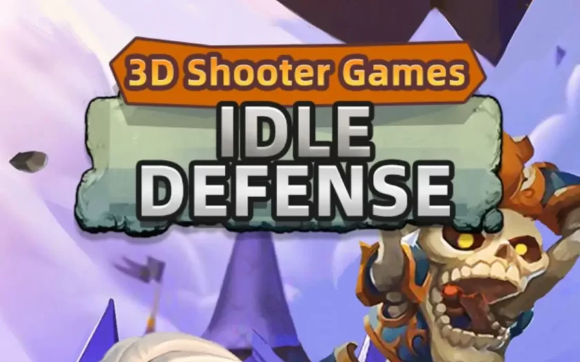 Idle Defense 3D Shooter Games