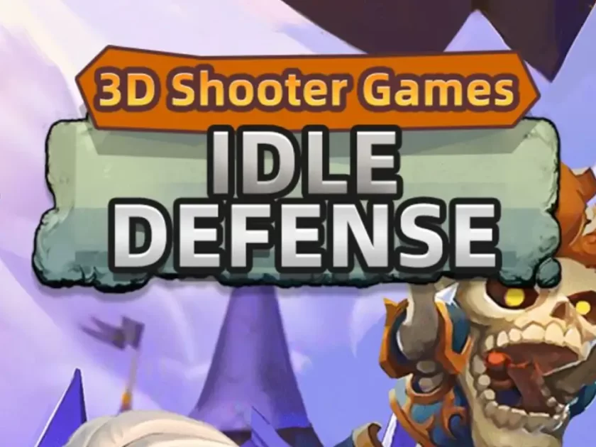 Idle Defense 3D Shooter Games