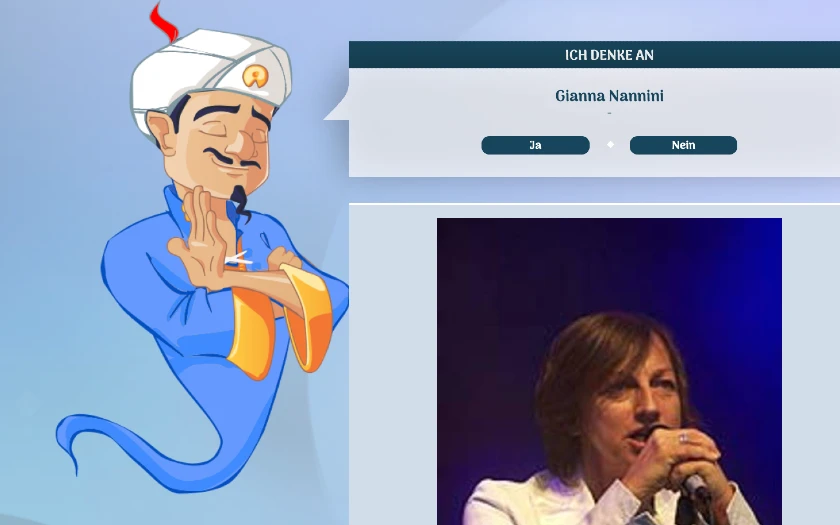 Akinator - fordert den Akinator hier heraus