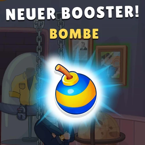 Die Bombe ist sehr nützlich im Spiel