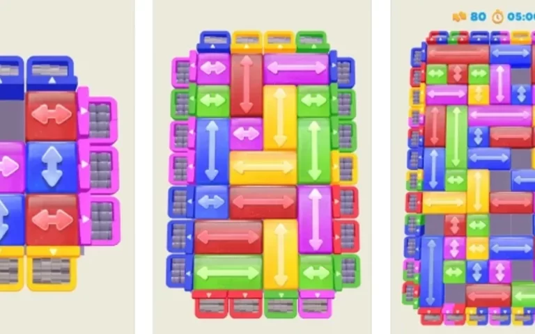 Color Block 3D Slide Puzzle