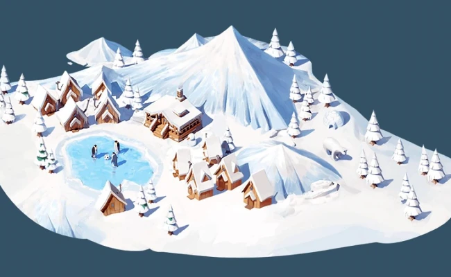 Wild Catch & Ranch: So schaut der Schneeberg im Match 3-RPG aus