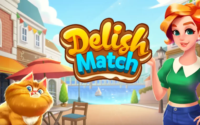 Delish Match ist ein neues Match 3-Spiel