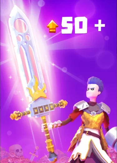 Im Spiel Knighthood könnt ihr viele Waffen sammeln