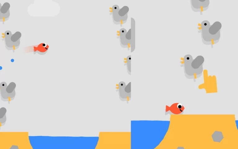 Stupid Fish Game ist ein schräges Highscore-Spiel