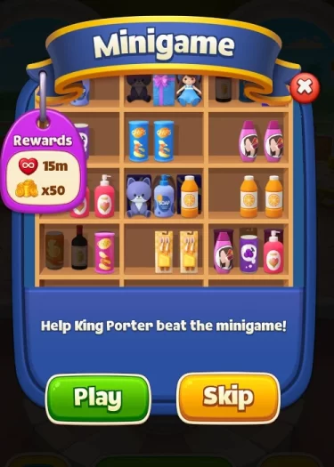 Piggy Kingdom: Niemand wird gezwungen, das kostenlose Mini-Game zu spielen - aber es wäre ratsam, denn es belohnt euch mit Spielzeit