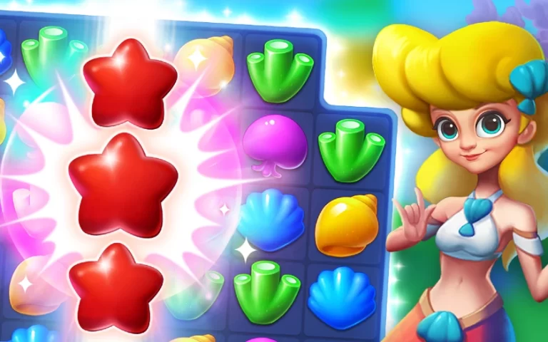 Das Match 3-Puzzle Ocean Match erinnert mich sehr an Fishdom