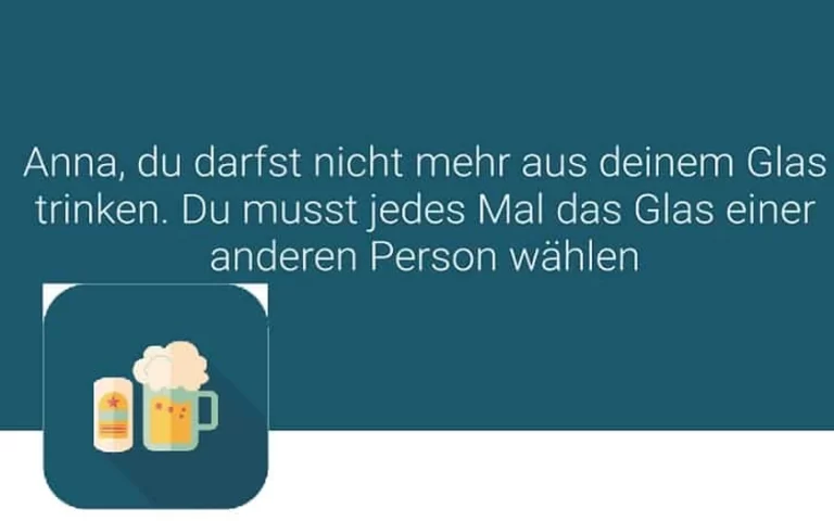 Picolo Trinkspiel ist sicher nichts für Alkoholiker - oder vielleicht eben doch