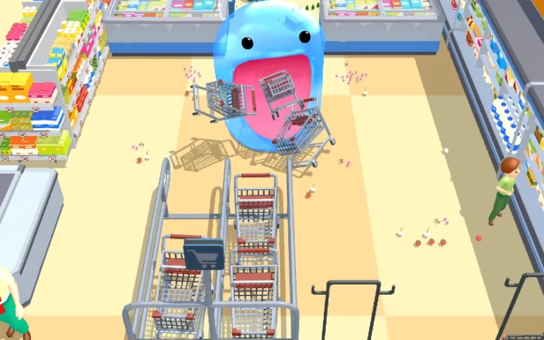 Super Slime – Black Hole Game erinnert an Hole.io