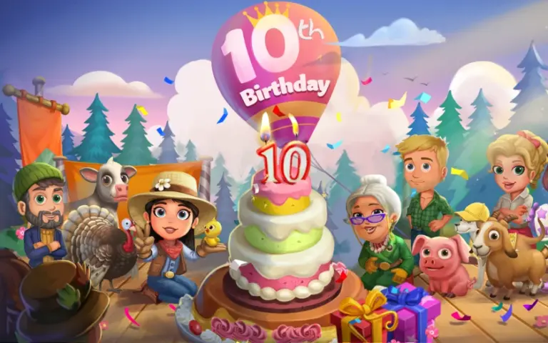 FarmVille 2 feiert mit euch seinen 10. Geburtstag