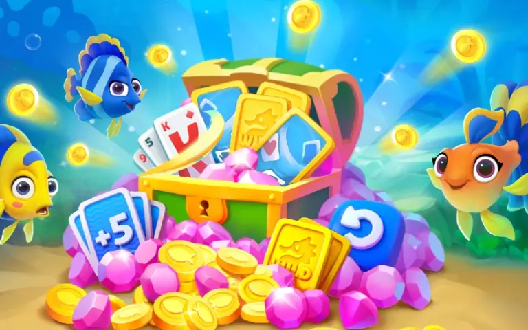 In Fishdom Solitaire warten einmalige Fische in den Saison-Abenteuern