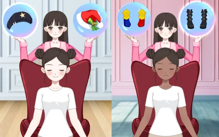 Wer auf Werbung steht, braucht Left or right Magic Dress up